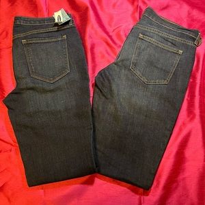 BUNDLE - 2 PAIRS SIZE 8 OLD NAVY JEANS